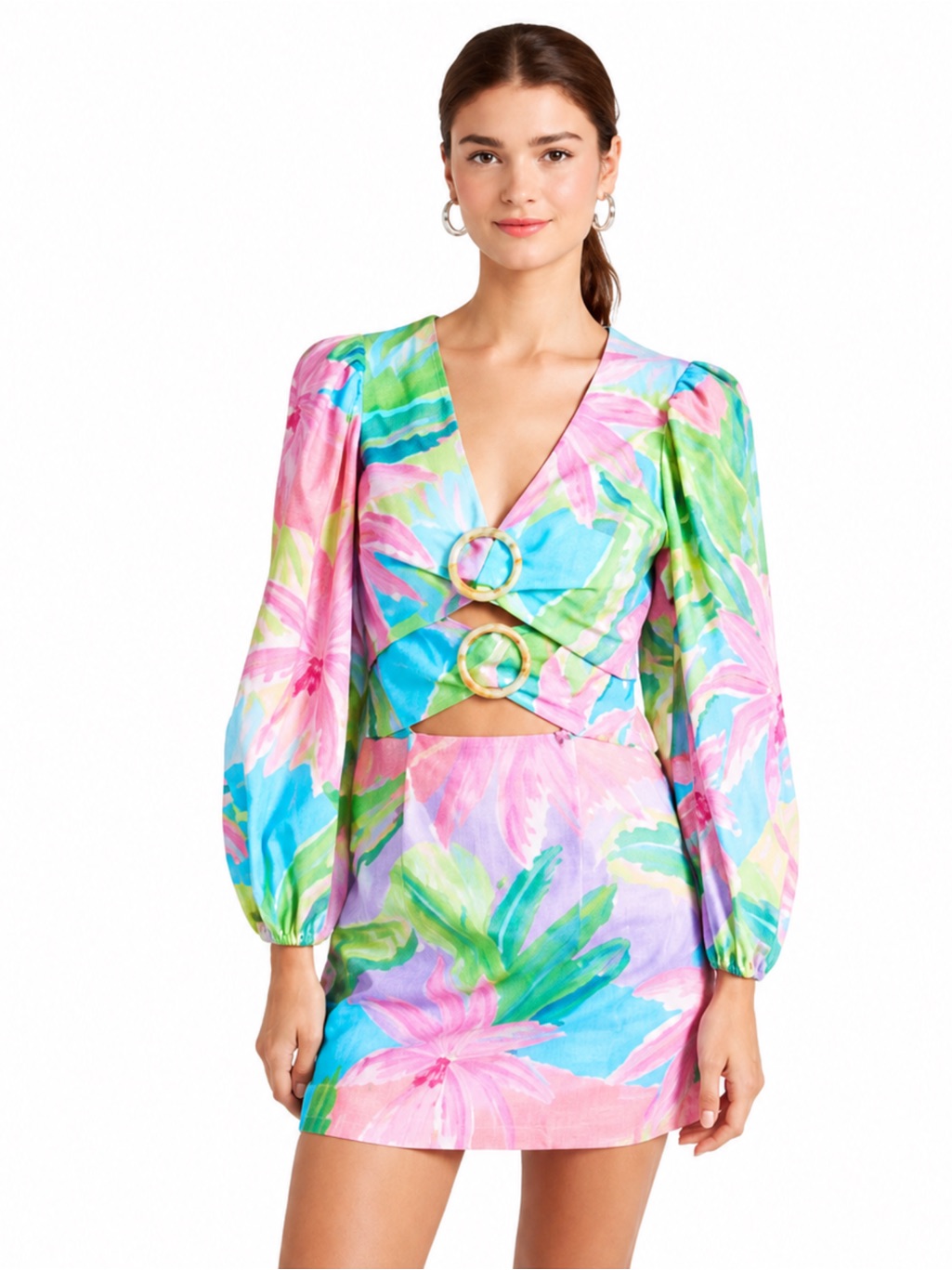 Nwt Farm Rio Beach Vibe Mini Dress
